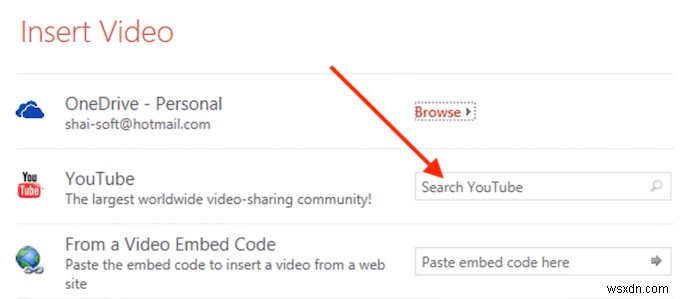 วิธีฝังวิดีโอ YouTube ใน PowerPoint 