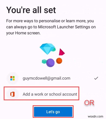 วิธีปิด Microsoft Launcher บน Android 
