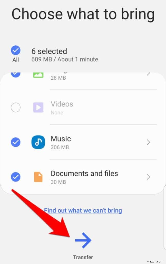 วิธีถ่ายโอนข้อมูลไปยังโทรศัพท์ Android เครื่องใหม่ 