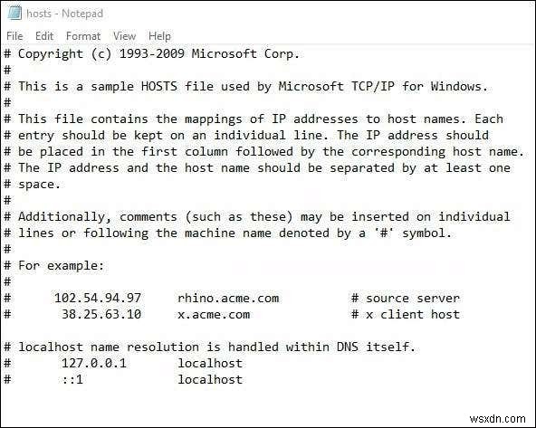 วิธีบล็อกเว็บไซต์บน Windows โดยใช้ไฟล์โฮสต์ 