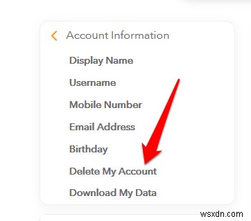 วิธีการลบบัญชี Snapchat 