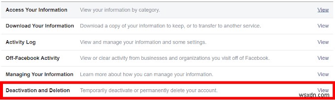 วิธีลบเพจ กลุ่ม และบัญชี Facebook 