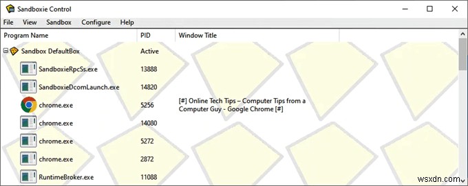 วิธีการตั้งค่าและใช้แซนด์บ็อกซ์เบราว์เซอร์บน Windows