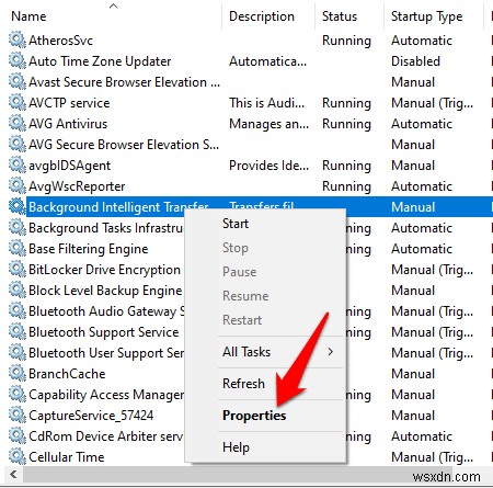 แก้ไขพื้นหลังบริการถ่ายโอนอัจฉริยะจะไม่เริ่มข้อผิดพลาด 