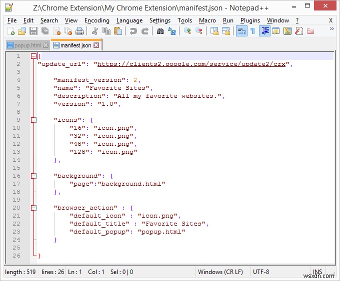 วิธีสร้างส่วนขยาย Chrome อย่างง่าย 