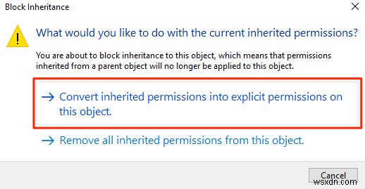 ป้องกันไม่ให้ไฟล์ถูกลบหรือเปลี่ยนชื่อใน Windows 
