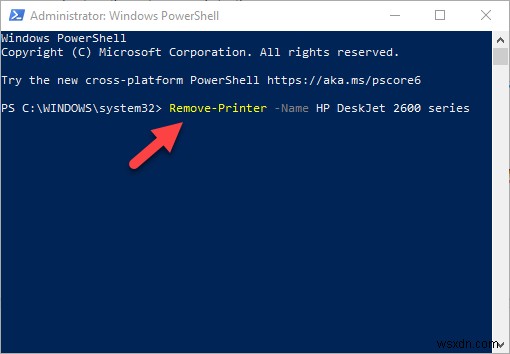ลบหรือถอนการติดตั้งไดรเวอร์เครื่องพิมพ์จาก Windows 10 