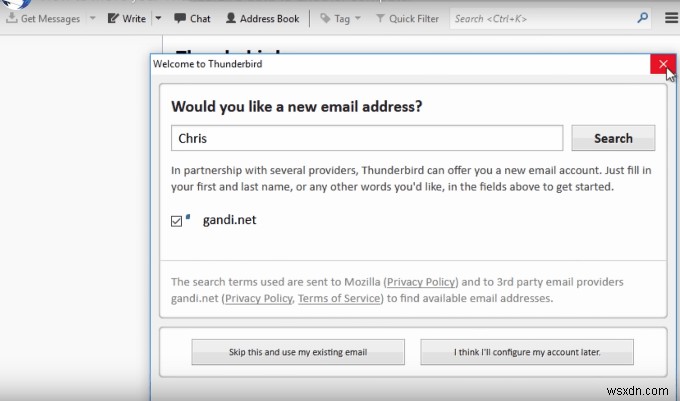 วิธีย้ายโปรไฟล์และอีเมลธันเดอร์เบิร์ดของคุณไปยังคอมพิวเตอร์ Windows เครื่องใหม่ 