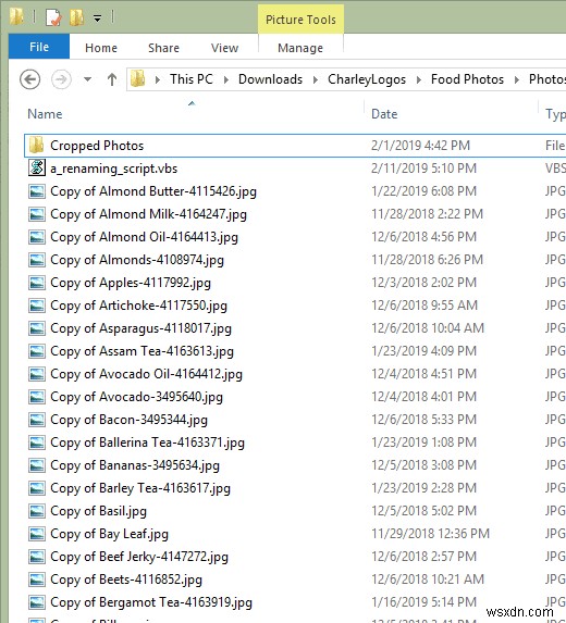 ใช้สคริปต์นี้เพื่อเปลี่ยนชื่อไฟล์หลายไฟล์พร้อมกันใน Windows 
