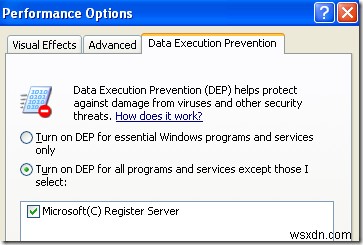 วิธีแก้ไข “Microsoft Register Server หยุดทำงาน” 