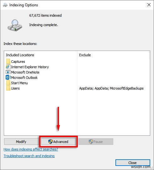 วิธีแก้ไขการค้นหา Outlook ไม่ทำงาน 