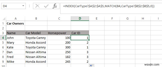 เมื่อใดควรใช้ Index-Match แทน VLOOKUP ใน Excel 