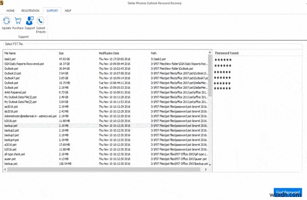 10 เครื่องมือในการกู้คืนรหัสผ่าน Outlook PST ที่สูญหายหรือถูกลืม 