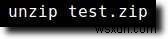 สร้างและแก้ไขไฟล์ Zip ใน Linux โดยใช้ Terminal 