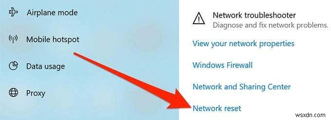 Khắc phục lỗi “Windows không thể kết nối với mạng này” 