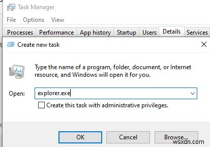 เมนูเริ่มและการค้นหาแถบงานไม่ทำงานใน Windows 10 