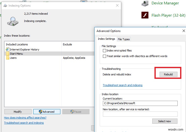 เมนูเริ่มและการค้นหาแถบงานไม่ทำงานใน Windows 10 