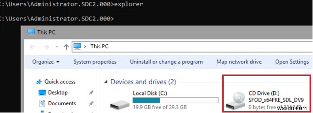 Các lệnh cơ bản để định cấu hình và quản lý Windows Server Core 
