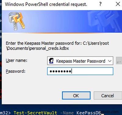 Mô-đun quản lý bí mật PowerShell:Quản lý an toàn thông tin đăng nhập và bí mật 