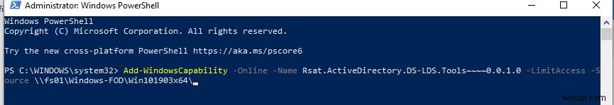 Cài đặt Công cụ quản trị RSAT trên Windows 10 và 11 