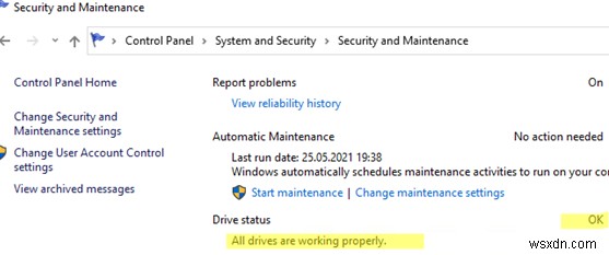 Kiểm tra tình trạng ổ cứng (SMART) trong Windows 