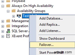 การกำหนดค่า Always-On High Availability Group บน SQL Server 