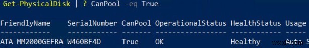 การแทนที่ฟิสิคัลดิสก์ที่ล้มเหลวในพื้นที่จัดเก็บโดยตรงบน Windows Server 2016 