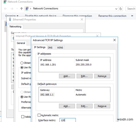 Phân giải DNS qua VPN không hoạt động trên Windows 10 