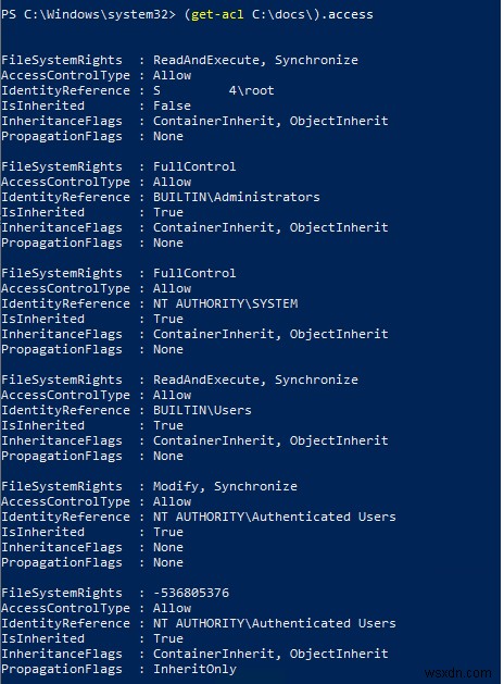 Làm thế nào để Quản lý Quyền NTFS với PowerShell? 