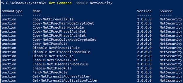 Định cấu hình Quy tắc tường lửa của Windows với PowerShell 