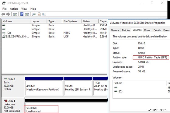 Làm thế nào để phản chiếu (RAID1) Khởi động ổ cứng GPT trên Windows 10 / Server 2016? 