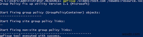 सक्रिय निर्देशिका डोमेन नाम का नाम कैसे बदलें? 