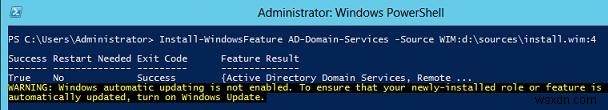 ทำความสะอาดโฟลเดอร์ WinSXS อย่างปลอดภัยใน Windows Server 2012 