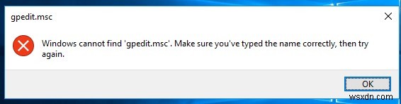 เปิดใช้งานตัวแก้ไขนโยบายกลุ่ม (gpedit.msc) บน Windows 10/11 Home Edition 