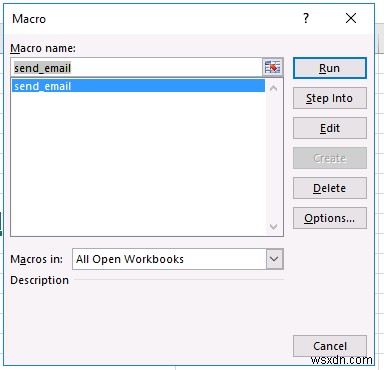 การส่งอีเมลจาก Excel โดยใช้ VBA Macro และ Outlook 