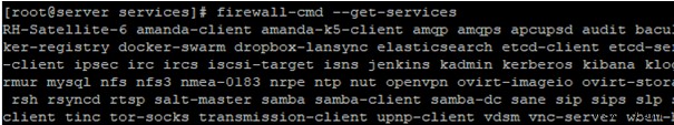 เริ่มต้นใช้งาน FirewallD บน CentOS 8/7 