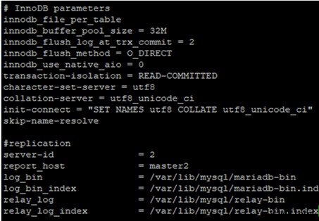 วิธีกำหนดค่าการจำลองแบบ MariaDB Master-Master/Slave 