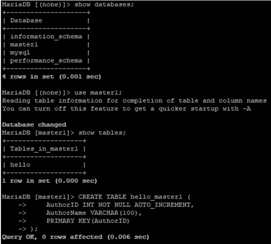วิธีกำหนดค่าการจำลองแบบ MariaDB Master-Master/Slave 
