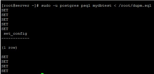 ติดตั้งและกำหนดค่า PostgreSQL บน CentOS/RHEL 