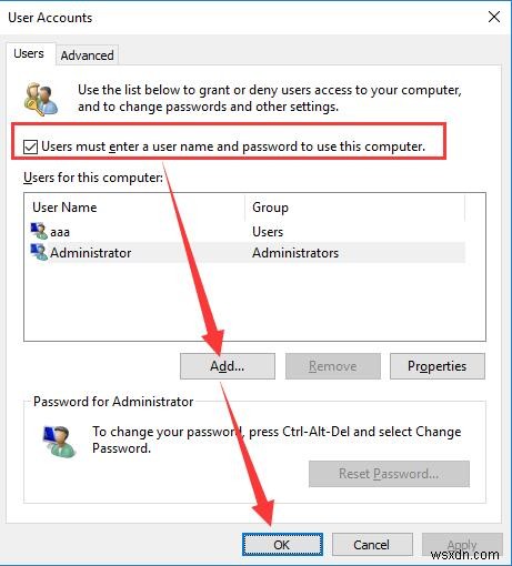 विंडोज 10 इस पीसी में एक नया उपयोगकर्ता नहीं जोड़ सकता 