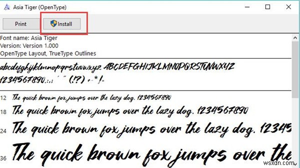 จะดาวน์โหลดแบบอักษรบน FontSpace บน Windows และ Mac ได้อย่างไร 
