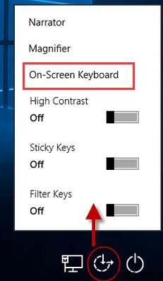 วิธีเปิดแป้นพิมพ์บนหน้าจอใน Windows 10 