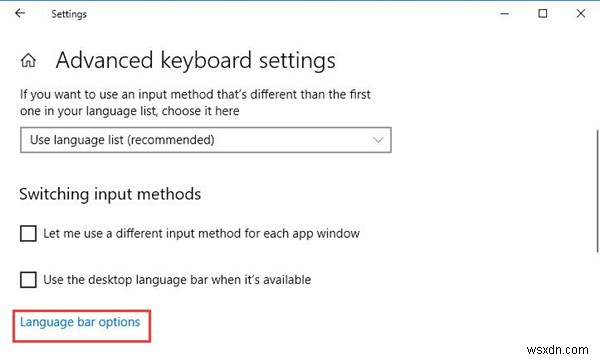 Làm cách nào để thay đổi bố cục bàn phím trên Windows 10? 