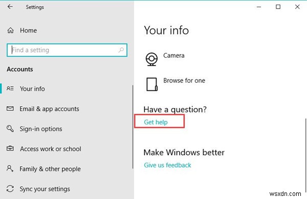 ฉันจะรับความช่วยเหลือใน Windows 10 ได้อย่างไร 