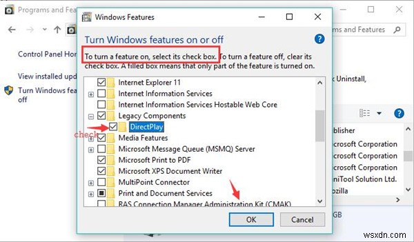 วิธีดาวน์โหลด DirectPlay บน Windows 10 