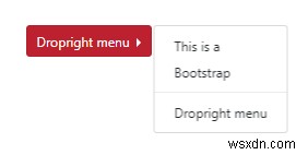 बूटस्ट्रैप के साथ ड्रॉपडाउन मेनू कैसे बनाएं 