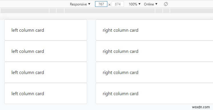 Thành phần thẻ Bootstrap 