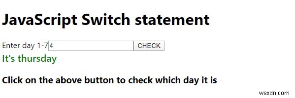 Giải thích các khối mã phổ biến trong câu lệnh chuyển đổi JavaScript? 