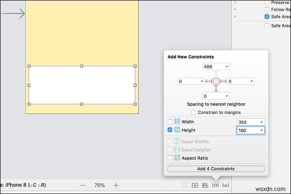 Cách căn chỉnh các chế độ xem ở cuối màn hình trong iOS 