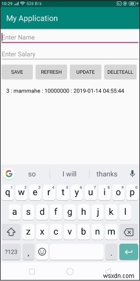 Làm thế nào để tìm giá trị cao nhất trong sqlite Android? 